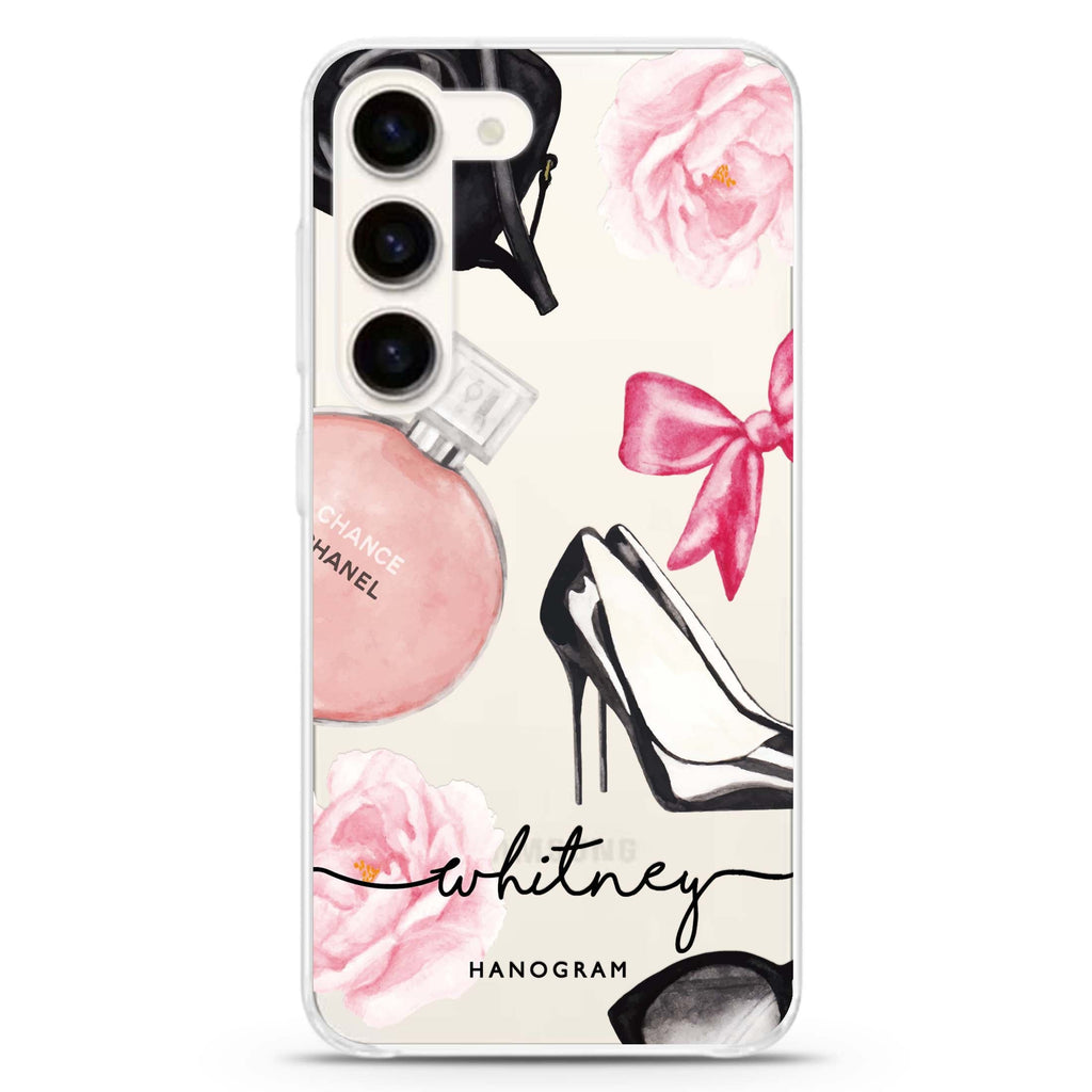 Fashion Cosmetic Samsung Galaxy 水晶透明保護殼