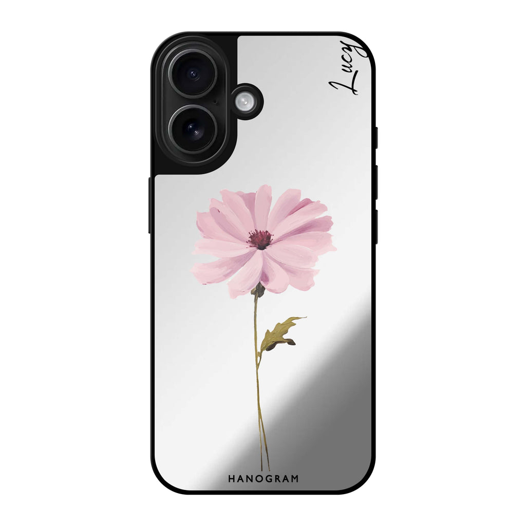 Reflective iPhone 16 Mirror Case –Garden Serenity Design