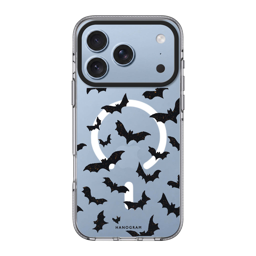Midnight Bat Swarm 水晶透明保護殼