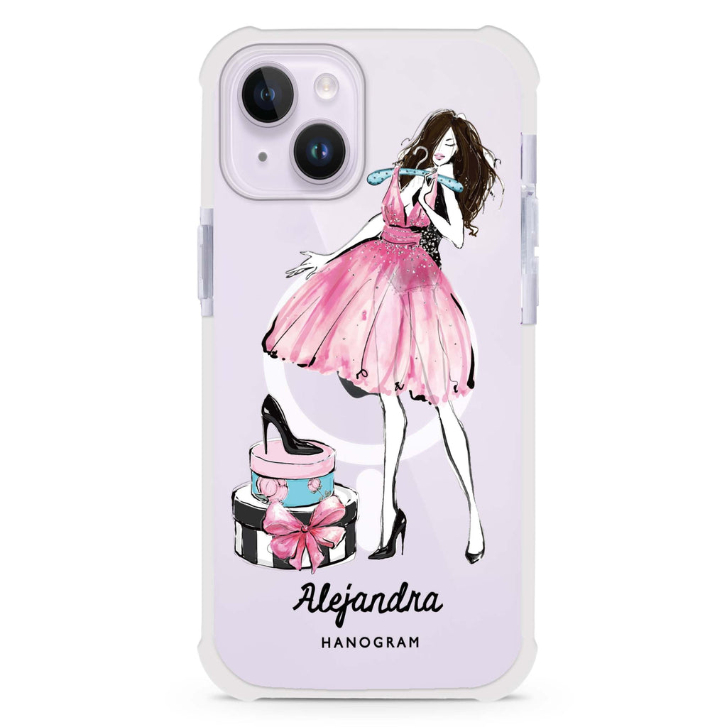 Fashion Party iPhone 15 Plus Magsafe 兼容超強防摔保護殼