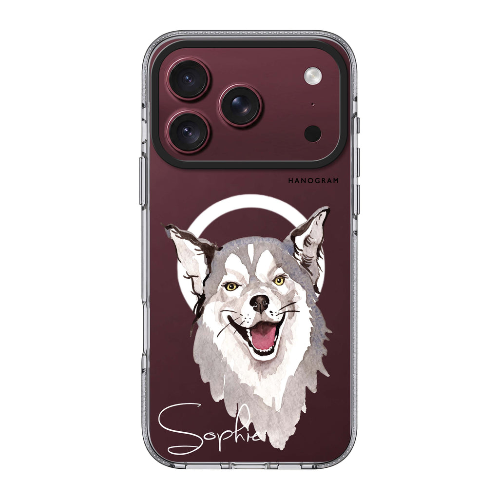 Border Collie 水晶透明保護殼