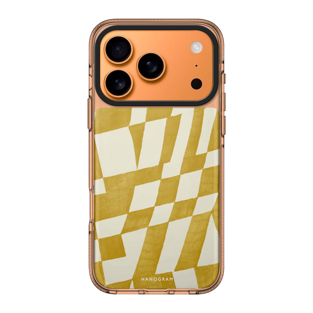 Abstract Paint Pattern 款式 1 iPhone 17 Pro Max MagSafe 水晶透明保護殼 抽象圖案設計 圖1