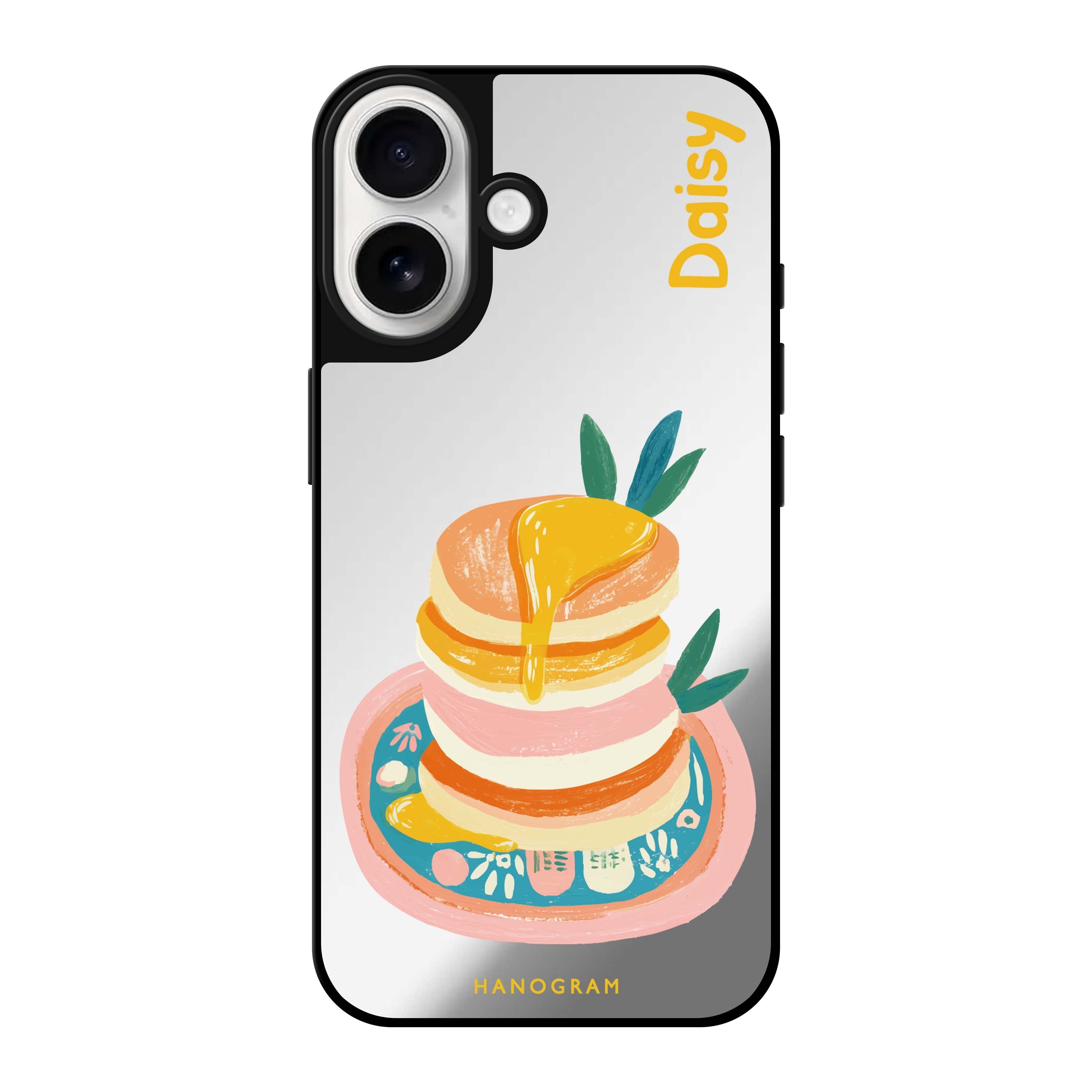 Pretty Floral iPhone 15 Pro Max Magsafe 兼容水晶透明保護殼