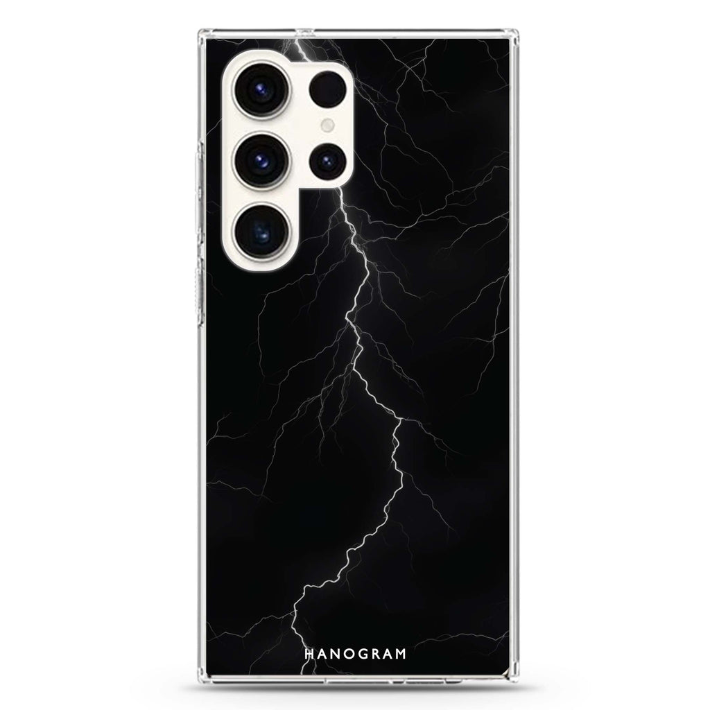 Thunder Samsung Galaxy Ultra 透明保護殼，適用 S26/S25/S24/S23 Ultra，圖1