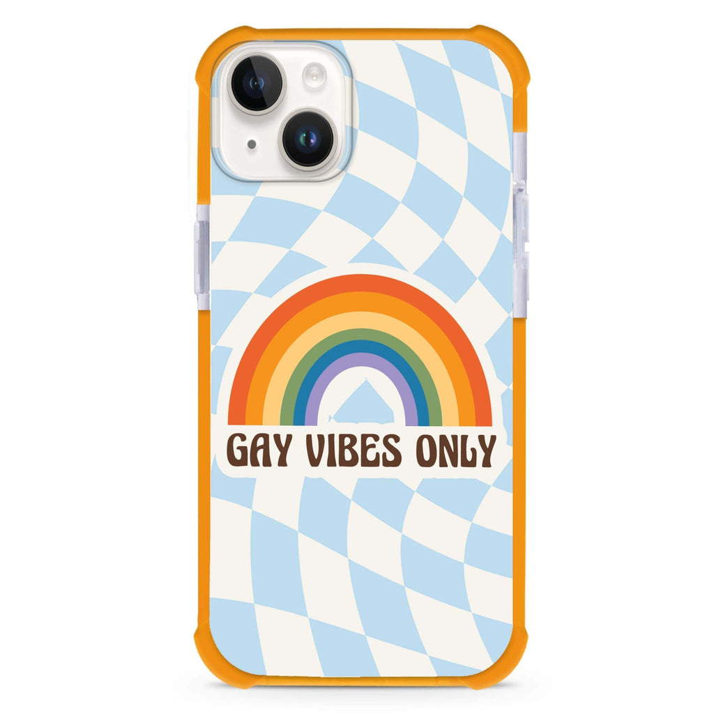 Gay Vibes Only iPhone 15 Plus Magsafe 兼容超強防摔保護殼