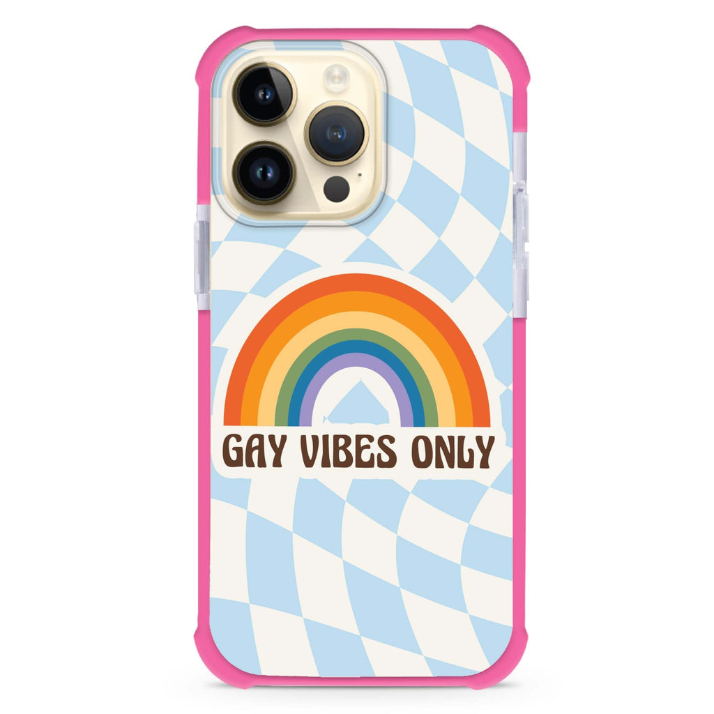 Gay Vibes Only iPhone Magsafe 兼容超強防摔保護殼