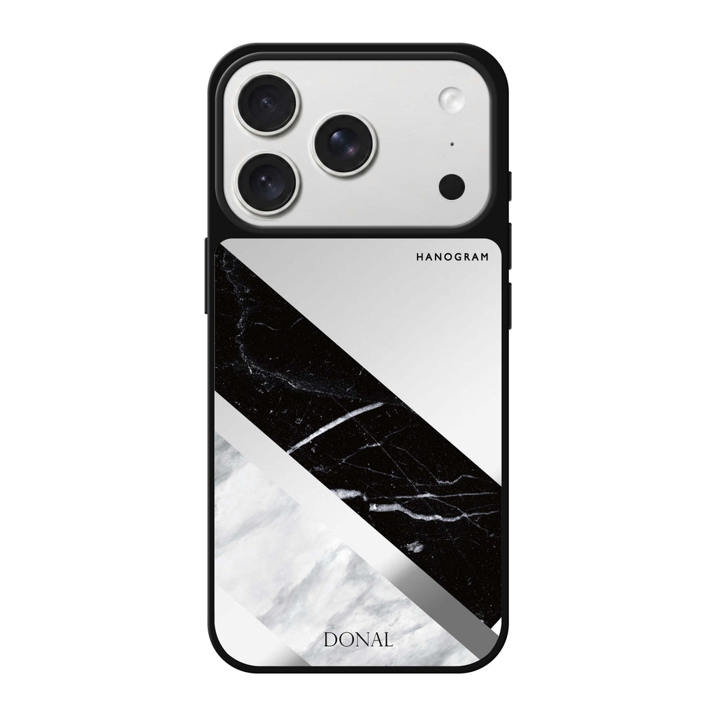 B & W Marble 鏡面手機殼