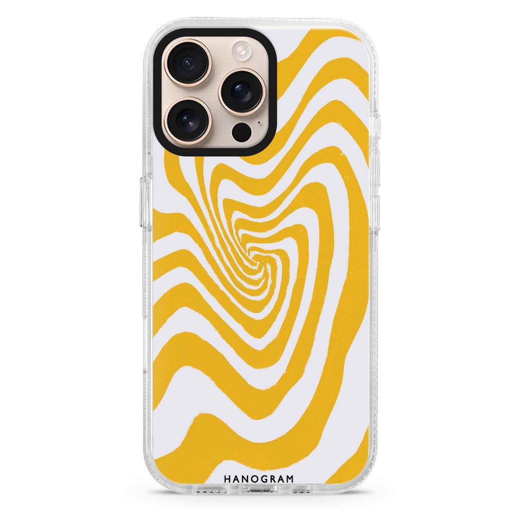 Abstract Paint Pattern Magsafe 兼容水晶透明保護殼
