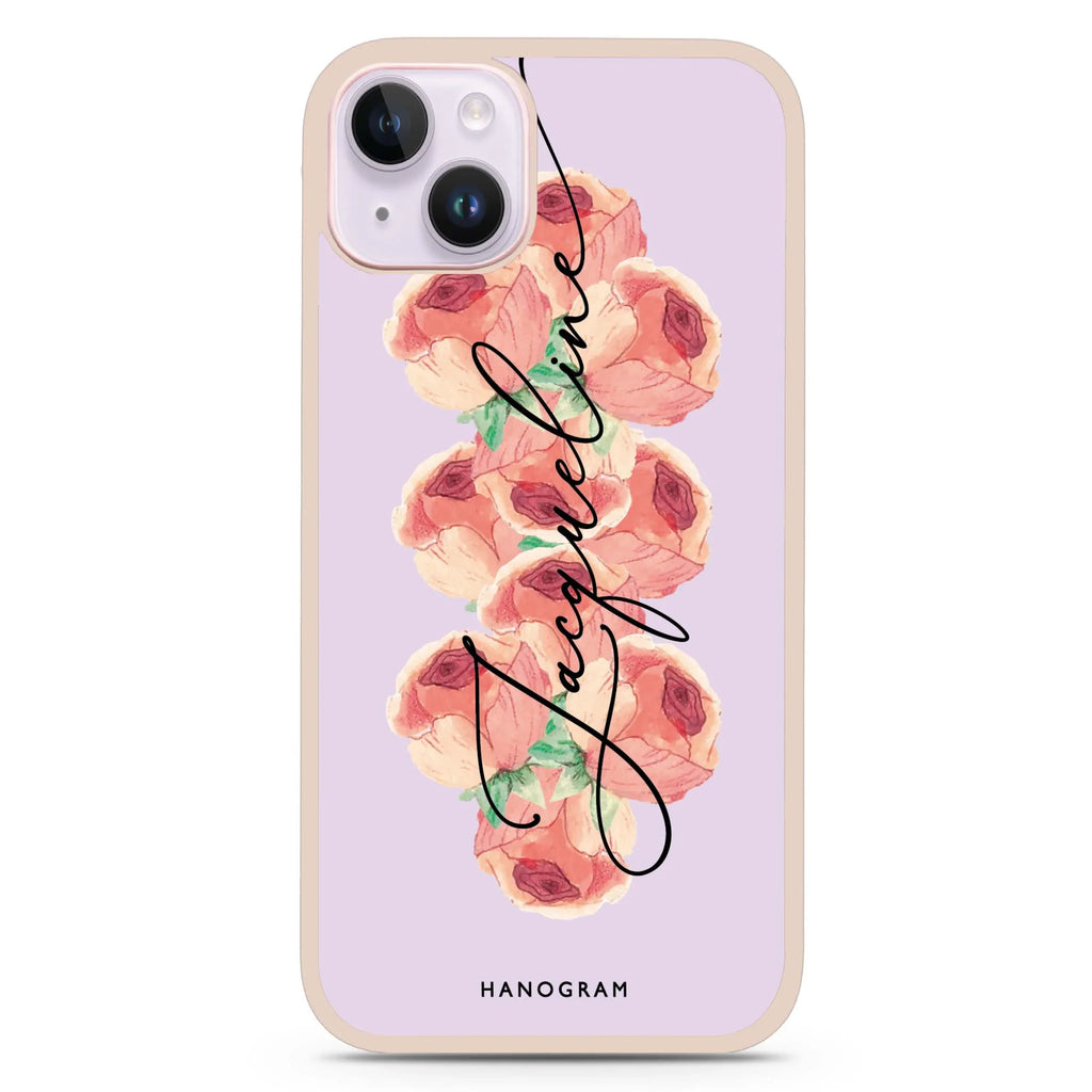 Painterly Floral iPhone 15 Plus 防衝擊保護殼