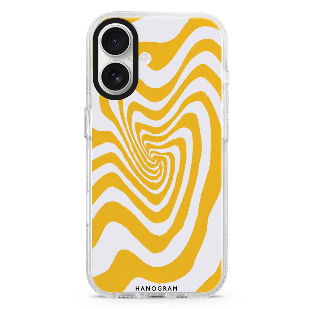 Abstract Paint Pattern Magsafe 兼容水晶透明保護殼
