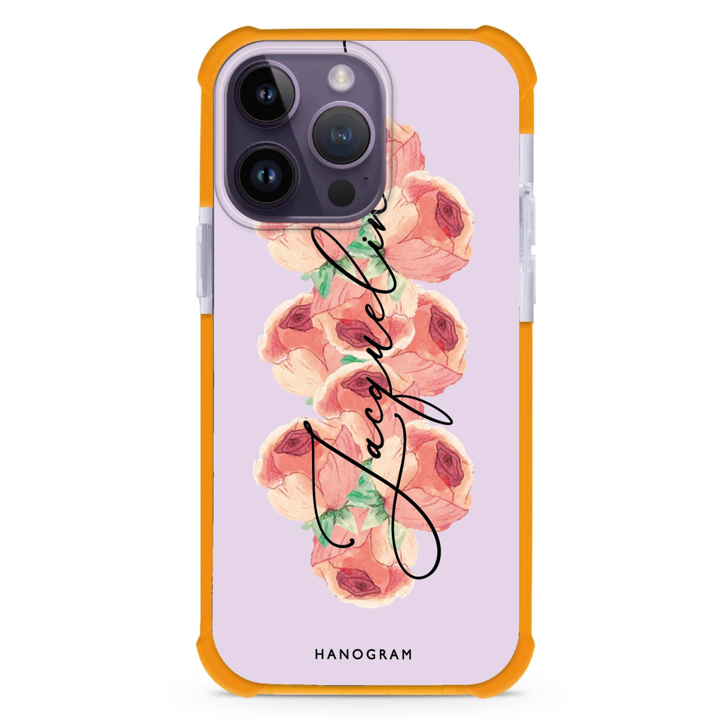 Painterly Floral iPhone Magsafe 兼容超強防摔保護殼