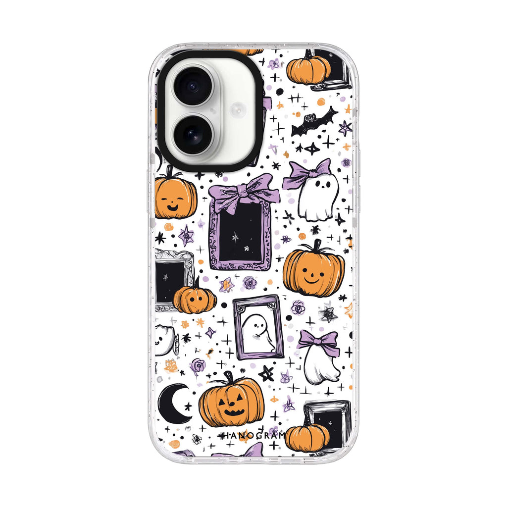 Haunted Gallery iPhone 17 水晶透明保護殼正面展示