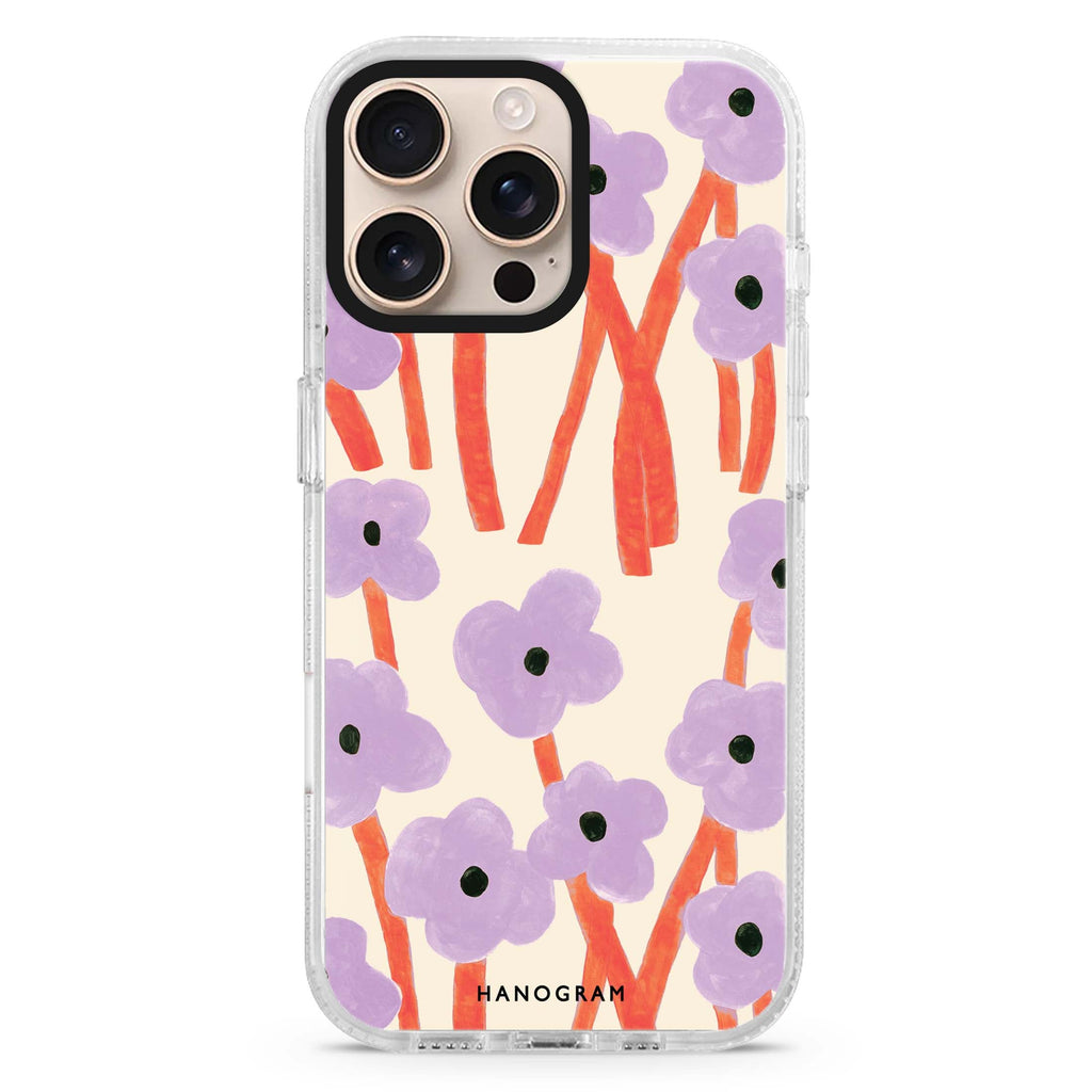 Floral iPhone 16 Pro & 16 Pro Max Case - Personalized and Stylish Protection