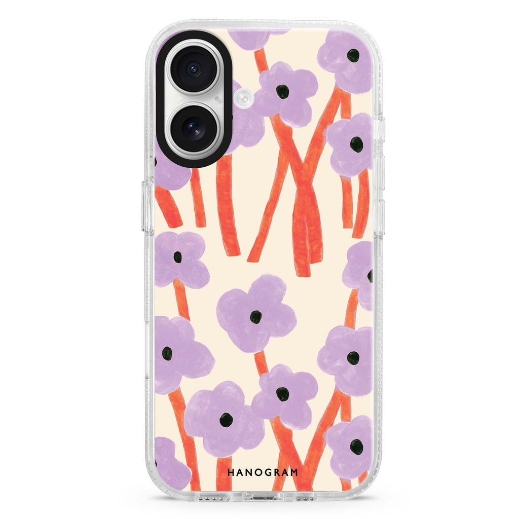 Floral 水晶透明保護殼