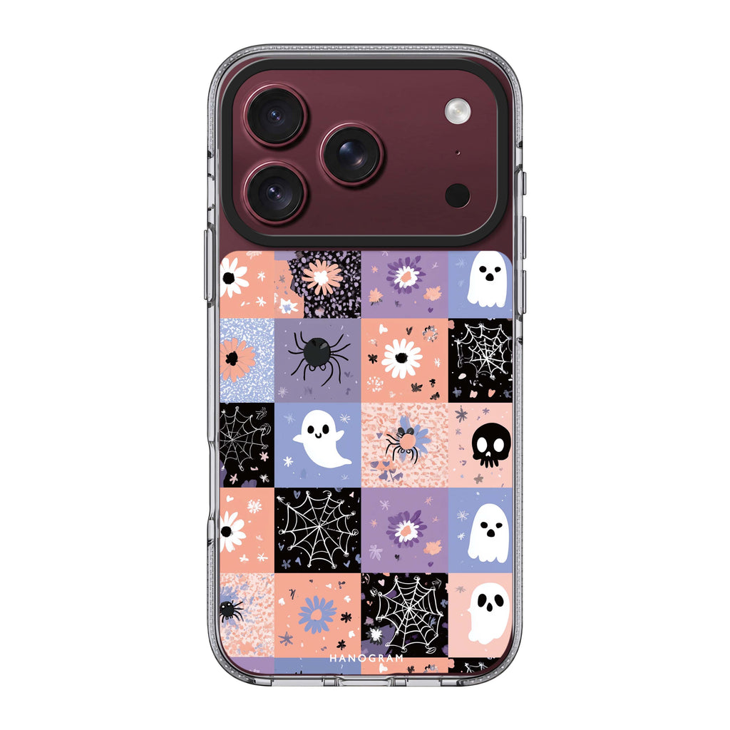 Pastel Patchwork Haunts 水晶透明保護殼