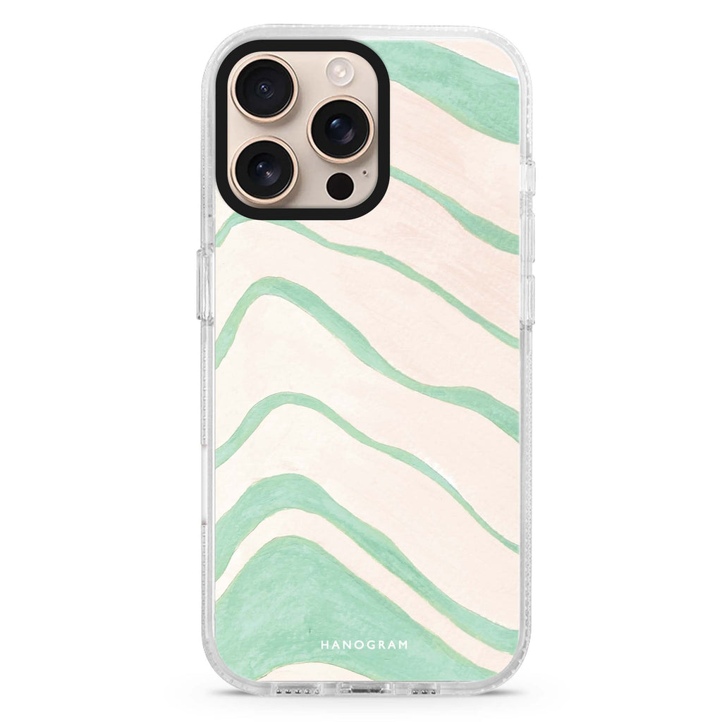 Abstract Paint Pattern Magsafe 兼容水晶透明保護殼