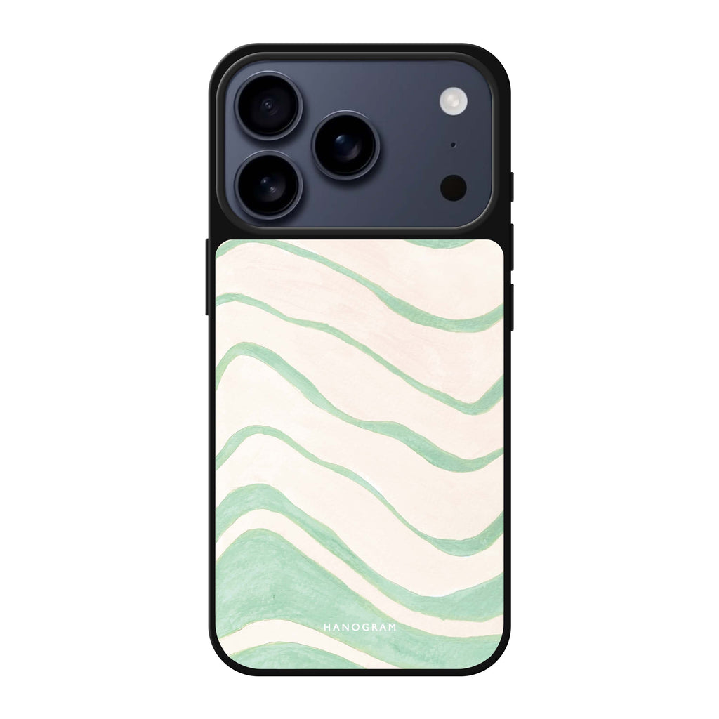 Abstract Paint Pattern 款式2 抽象藝術 iPhone 17 Pro Max 鏡面手機殼主圖