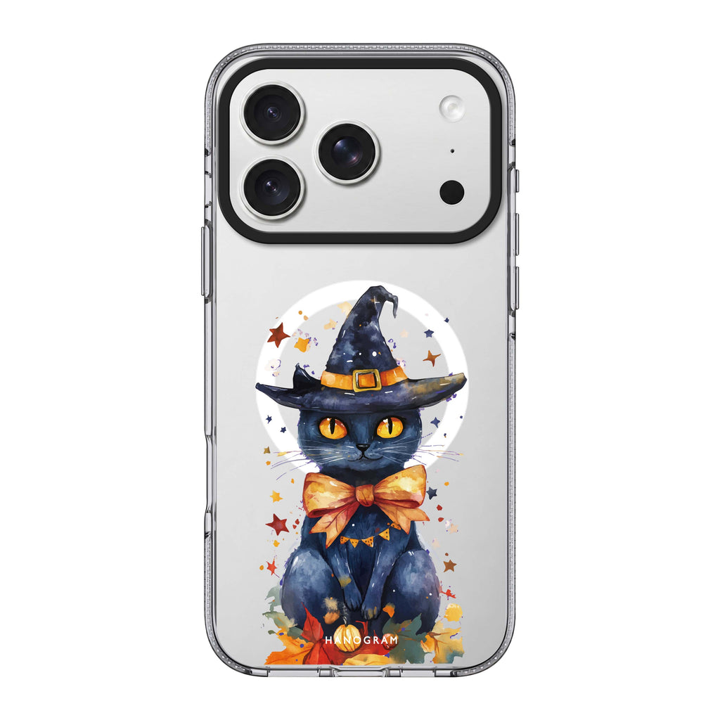 Midnight Kitty Charms 水晶透明保護殼