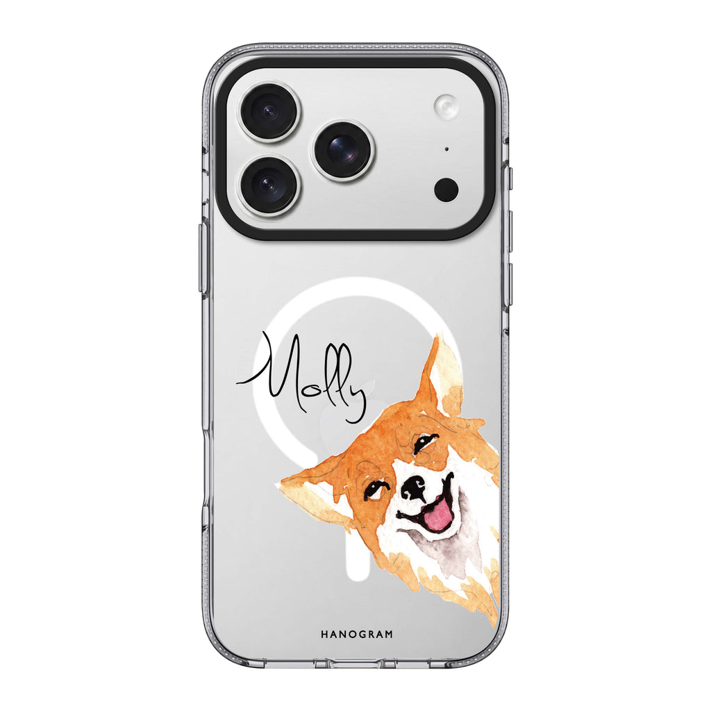 Welsh Corgi 水晶透明保護殼