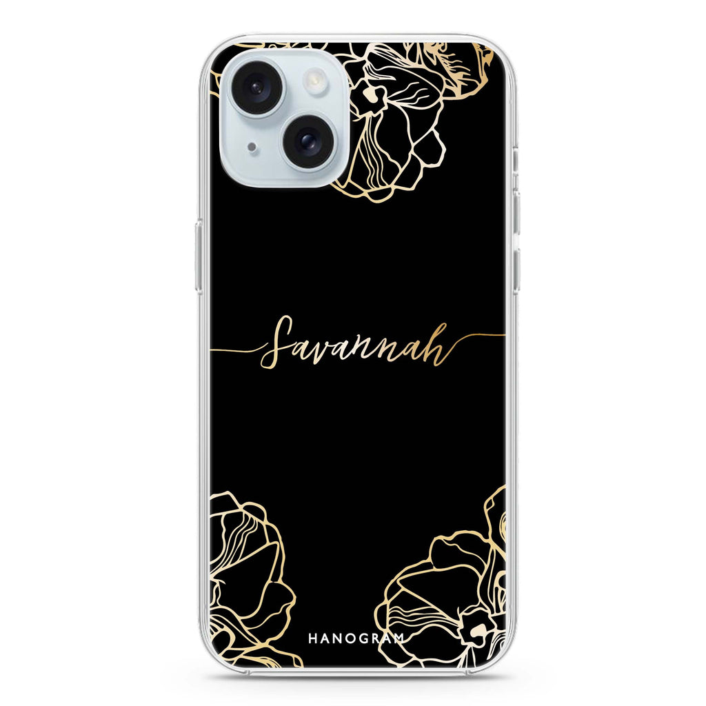 Crafts Of Floral iPhone 15 水晶透明保護殼