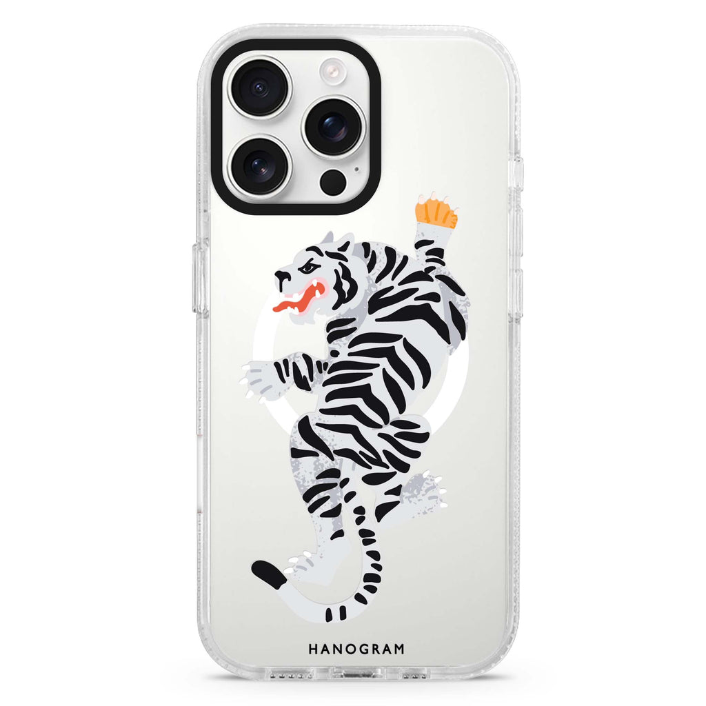 Tiger Magsafe 兼容水晶透明保護殼