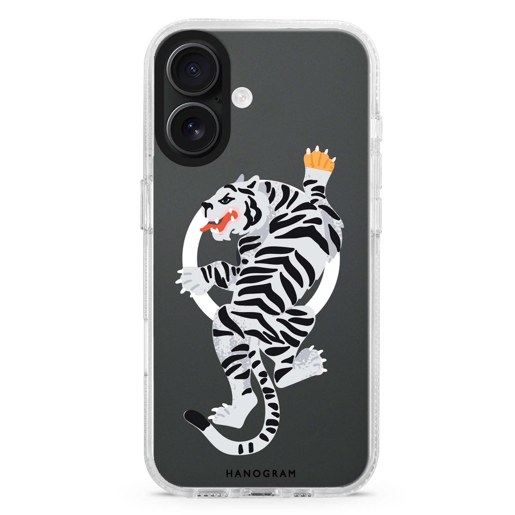 Tiger Magsafe 兼容水晶透明保護殼