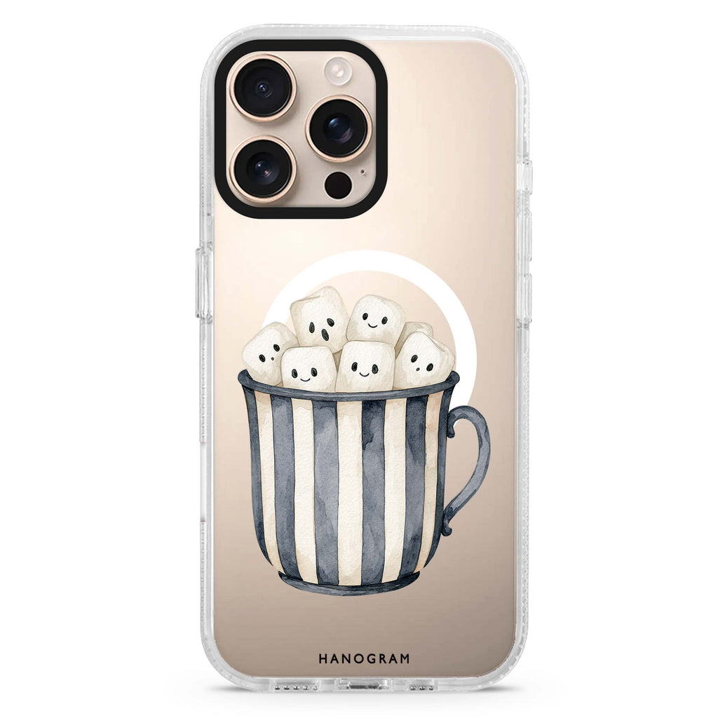 Marshmallow Mug Mates Magsafe 兼容水晶透明保護殼