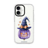 Starry Bow Pumpkin iPhone 17 水晶透明保護殼正面展示