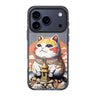 Cat with Fuji Mountain iPhone 17 Pro Max MagSafe 水晶透明保護殼 貓圖案設計 圖1