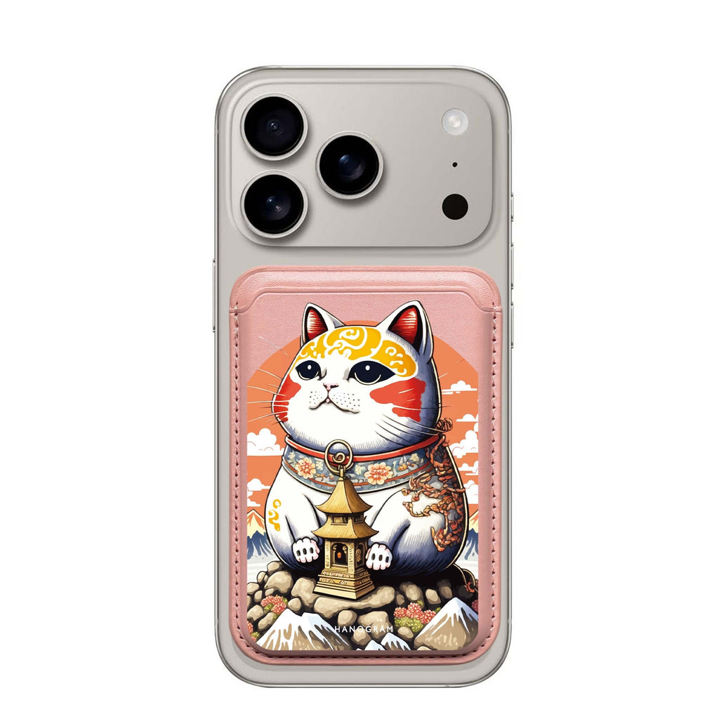 Cat with Fuji Mountain Magsafe 卡套