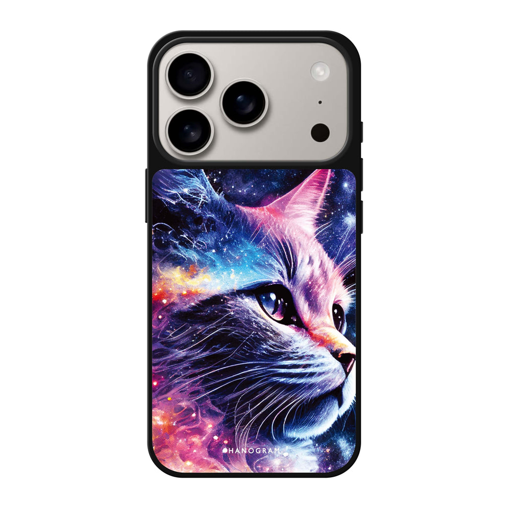 Galaxy Cat 貓咪 iPhone 17 Pro Max 鏡面手機殼主圖