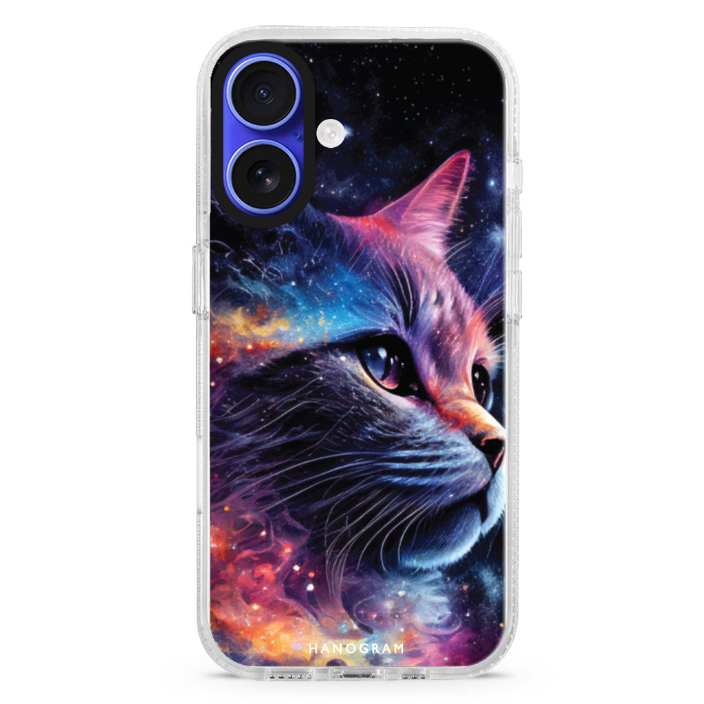 Galaxy Cat Magsafe 兼容水晶透明保護殼
