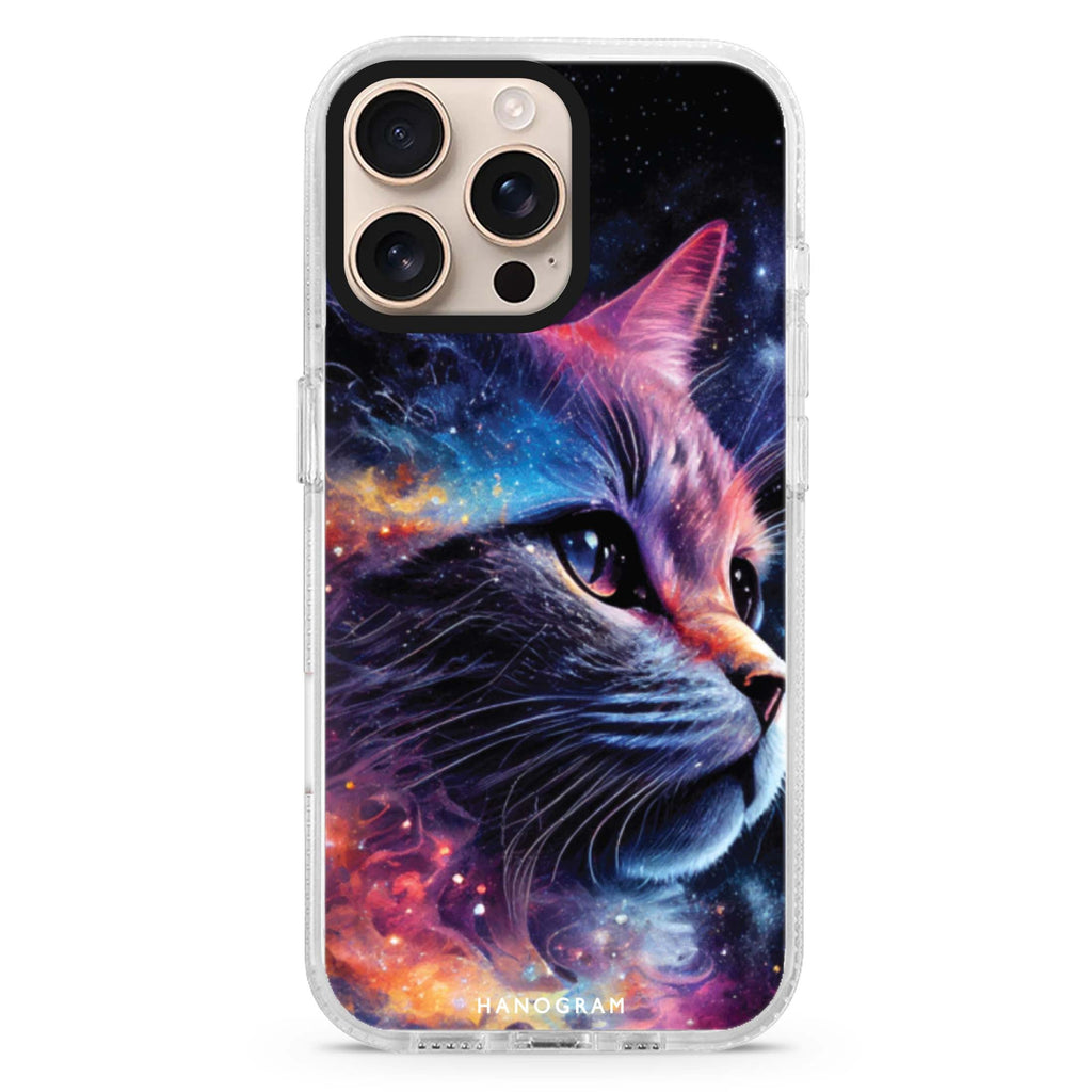 Galaxy Cat Magsafe 兼容水晶透明保護殼
