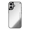 Reflective iPhone 16 Mirror Case –Digital Name Design
