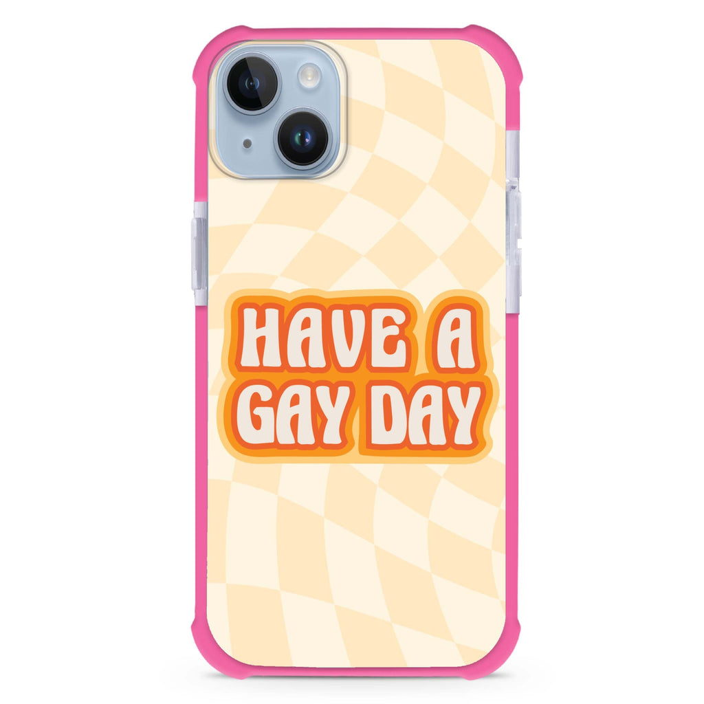 Have a Gay Day iPhone 15 Plus Magsafe 兼容超強防摔保護殼