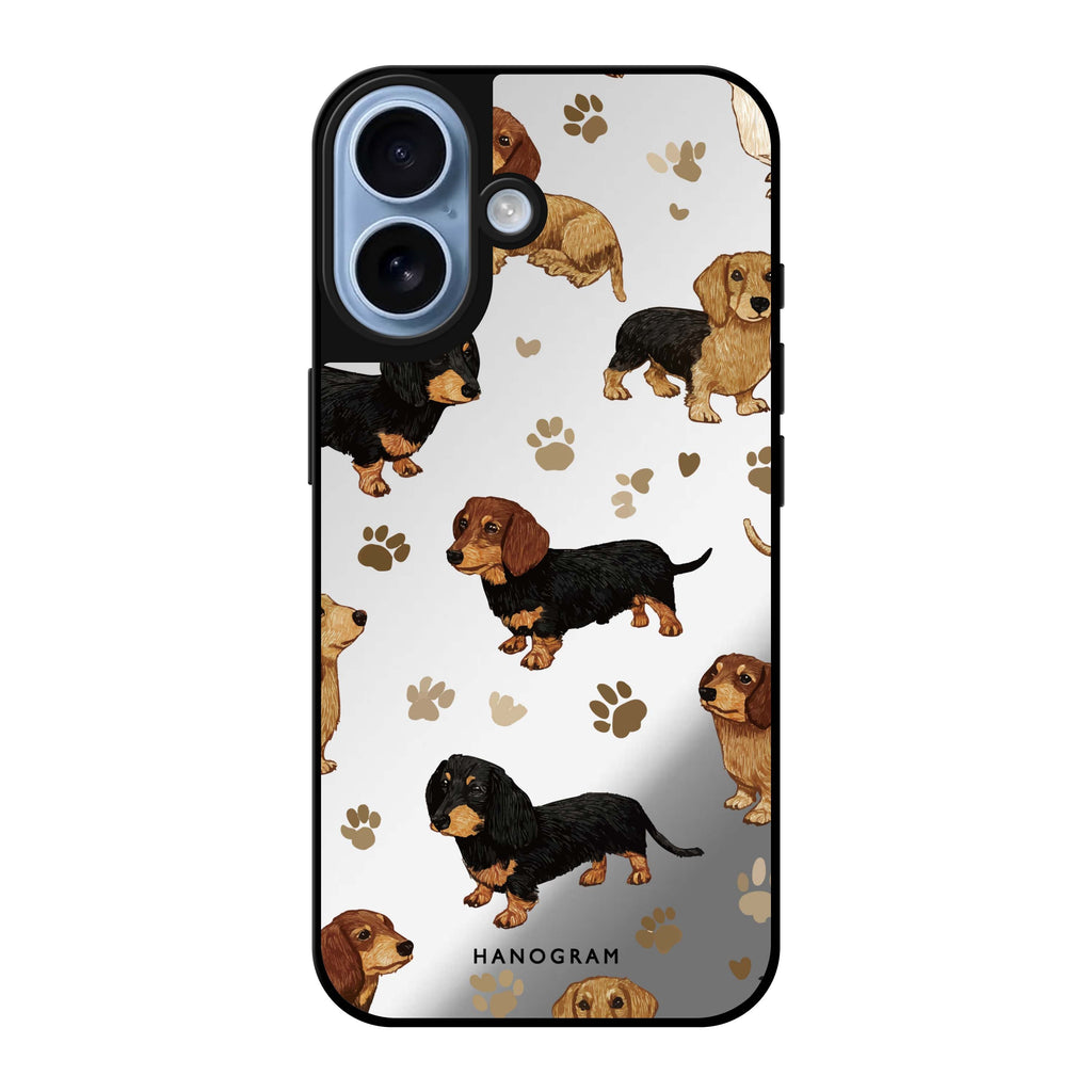 Pawprints of Love 鏡面手機殼