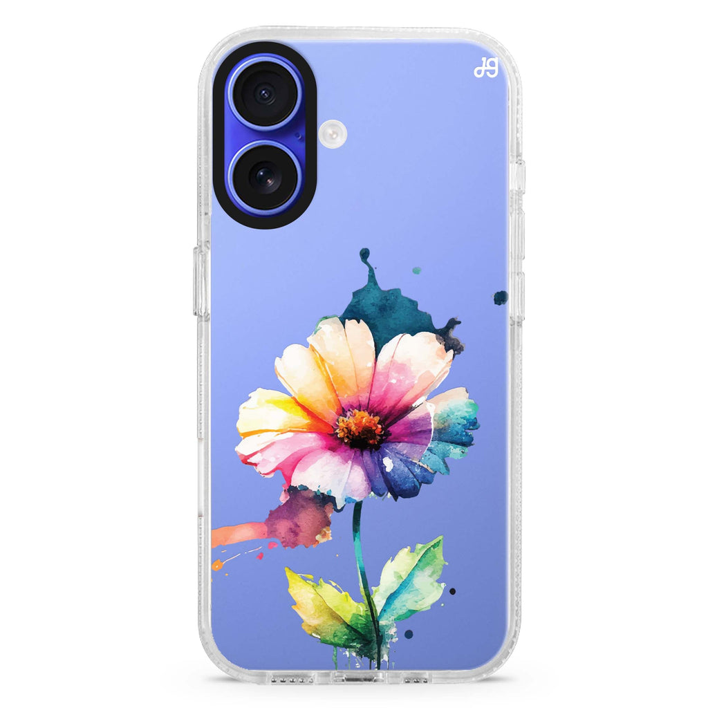 A Beautiful Flower 水晶透明保護殼