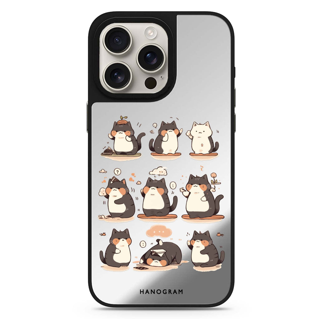 Zen Meowster 鏡面手機殼