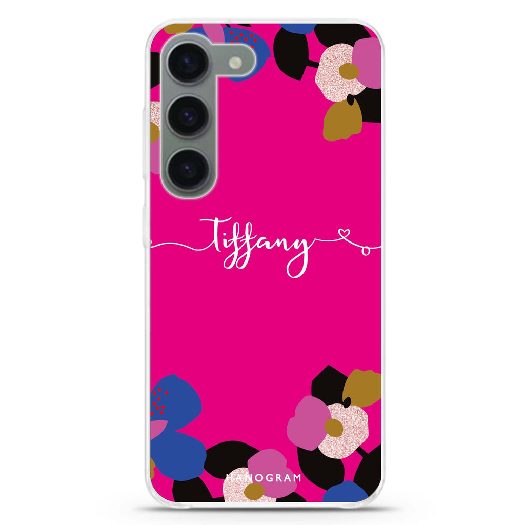 Floral POP II Samsung Galaxy 水晶透明保護殼