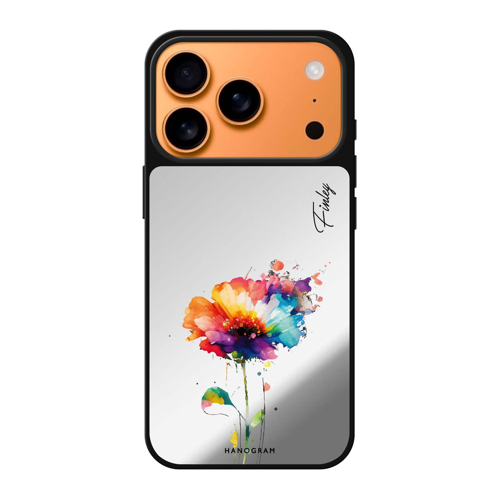 A Beautiful Watercolour Flower 花卉 iPhone 17 Pro Max 鏡面手機殼主圖