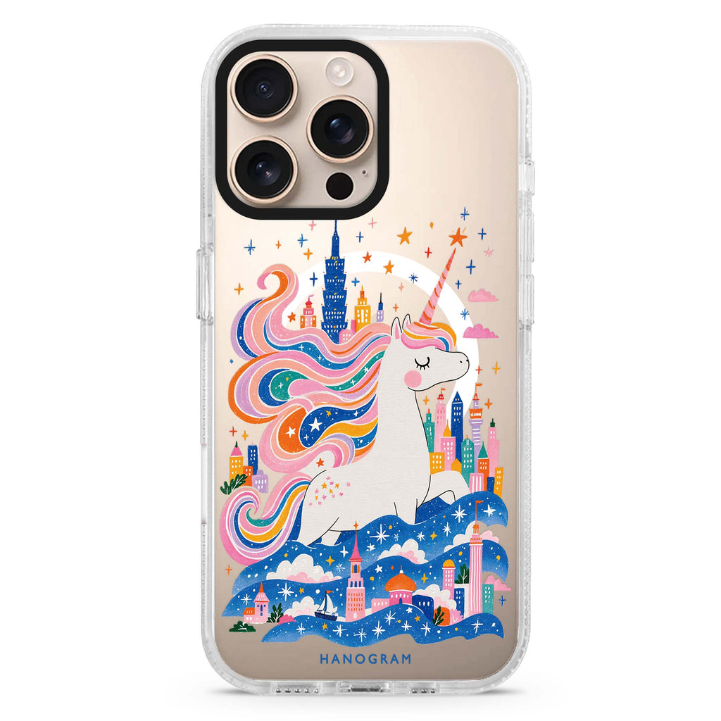 Unicorn Castlekeeper Magsafe 兼容水晶透明保護殼