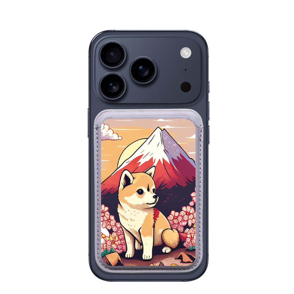 Shiba Inu & Fuji Mountain Magsafe 卡套