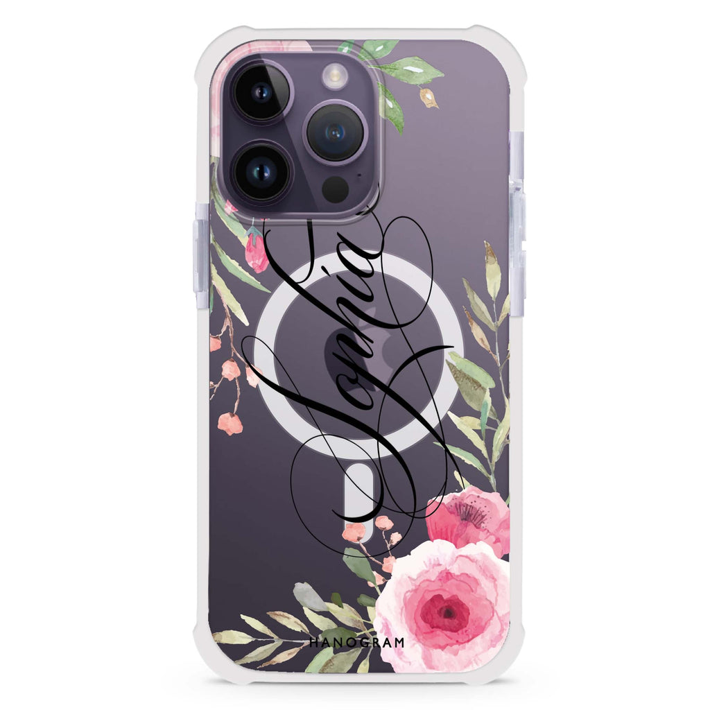 Flowers Fantasy iPhone Magsafe 兼容超強防摔保護殼