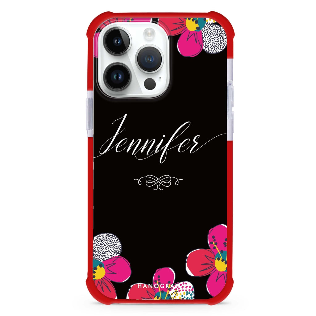Stunning Floral iPhone Magsafe 兼容超強防摔保護殼