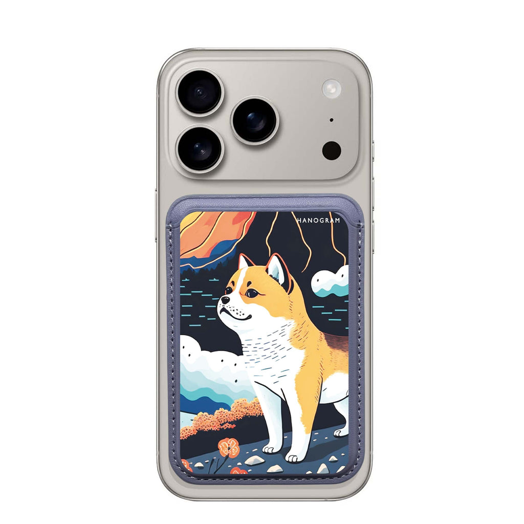 Shiba Inu with Fuji Mountain Magsafe 卡套