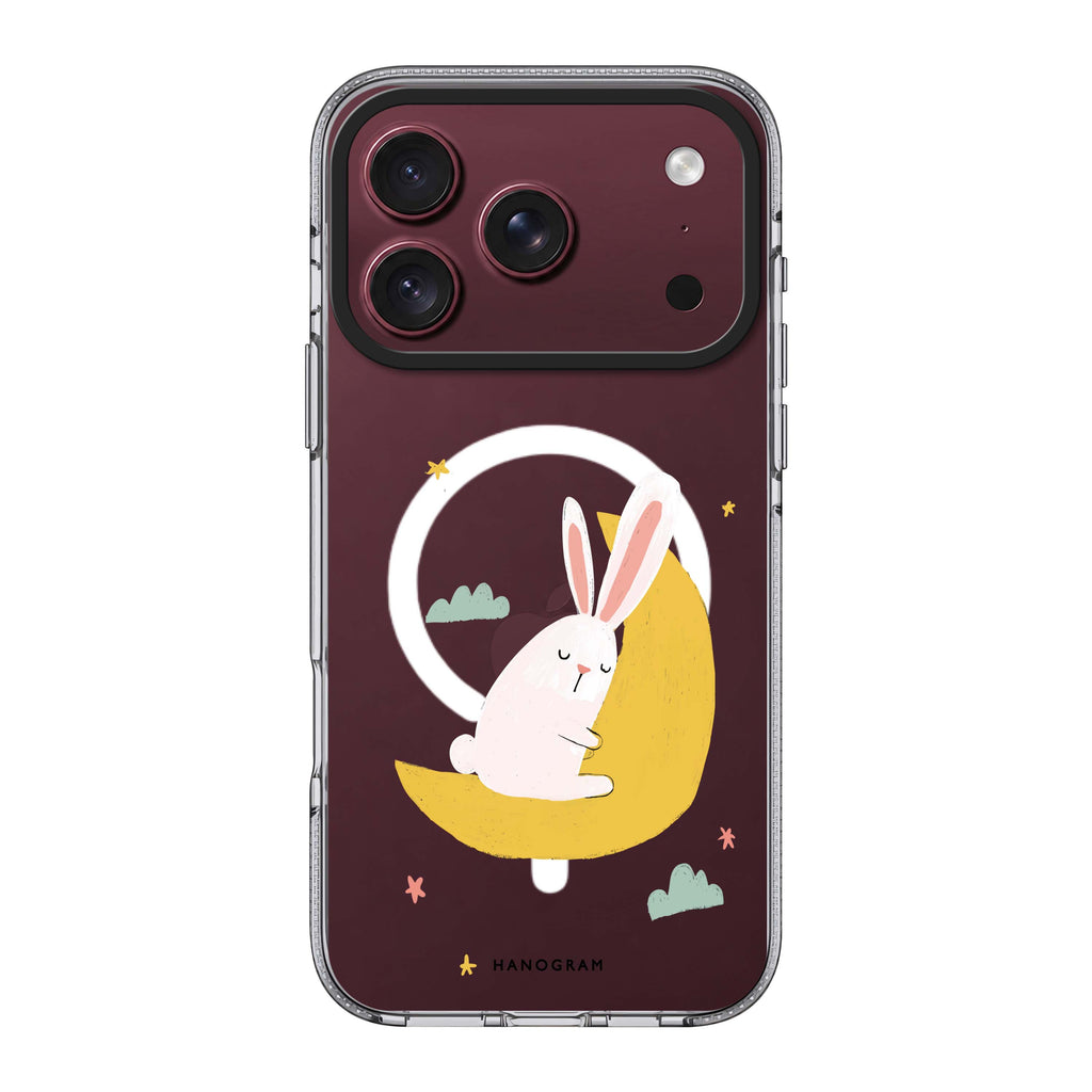 Moon Bunny 水晶透明保護殼