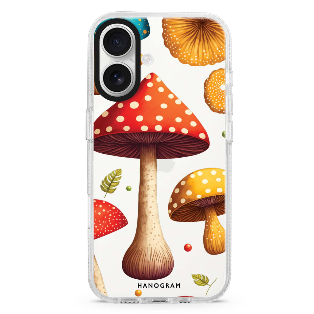 Mushroom time 水晶透明保護殼