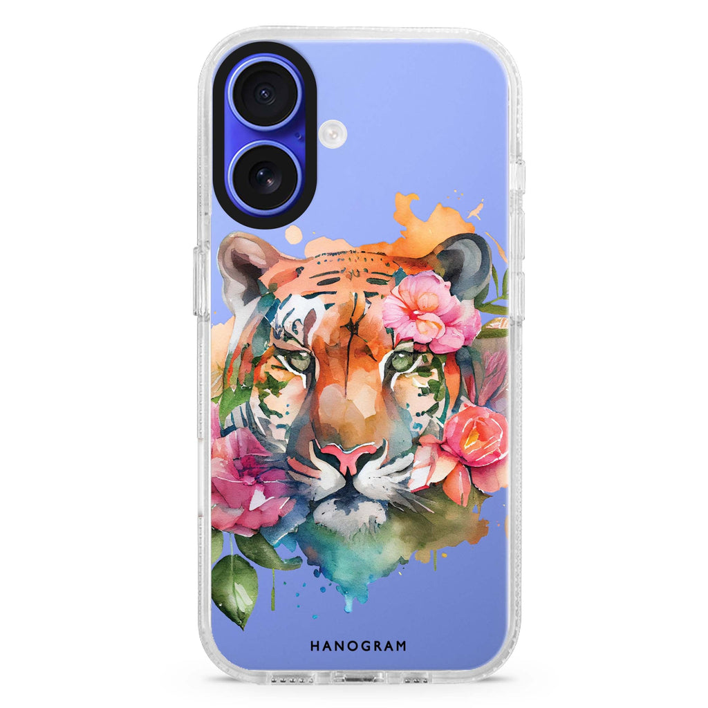 Floral Tiger 水晶透明保護殼