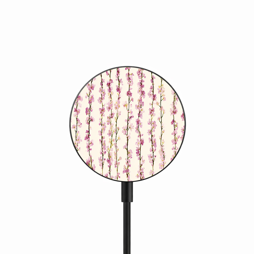 Pink Blossom Lines 25W 磁吸無線充電器