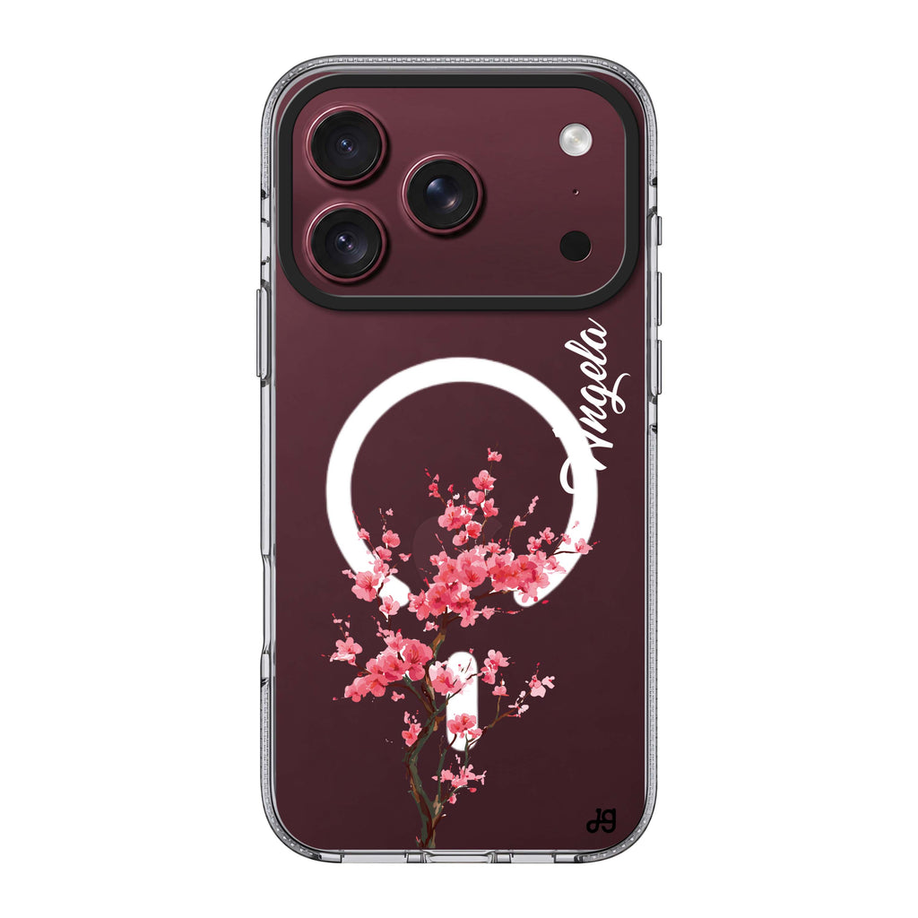 Pink Sakura 水晶透明保護殼